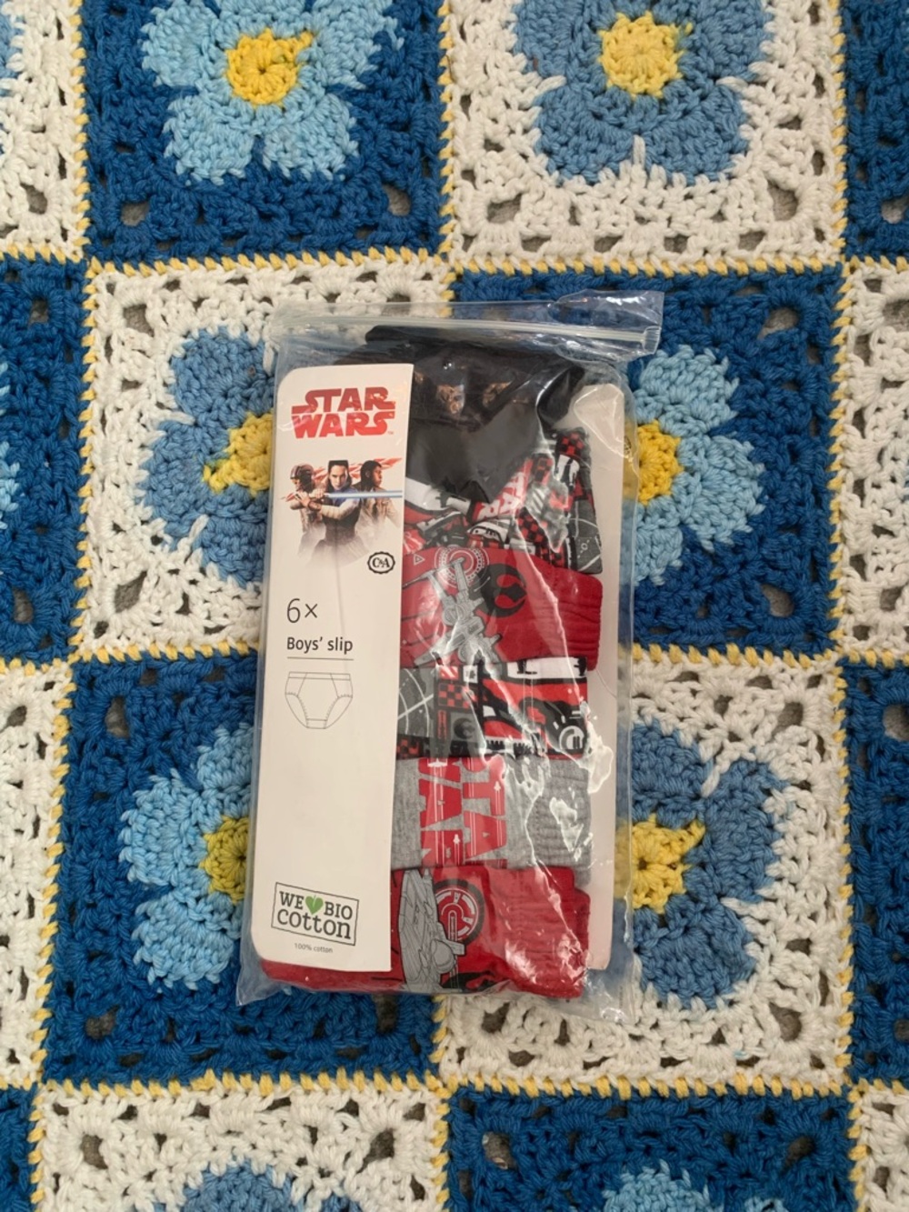 Star Wars Boys Briefs Pack - Red, Black, Gray